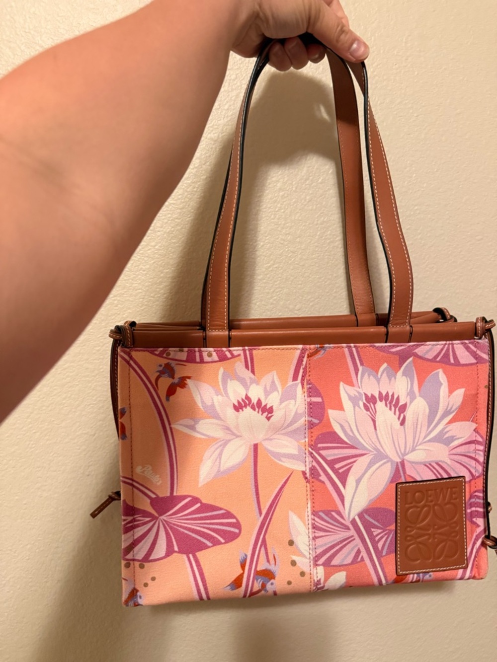 LOEWE Paula’s Ibiza Small Cushion Tote Bag